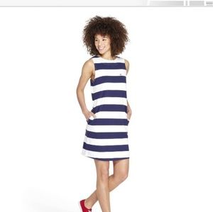 Vineyard Vines for Target Stripe Navy White Dress